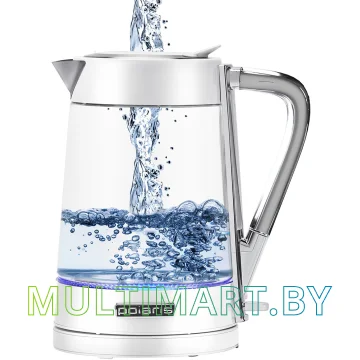 Электрочайник Polaris PWK 1715CGL Water Way Pro (белый)